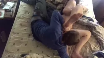 fiance and wifey lovers getting slammed on live periscope