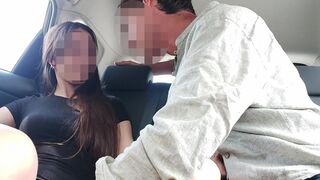 Cheating wifey screwed hard-core in car in public stranger