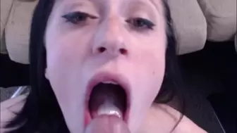 Cumshot sperm lady