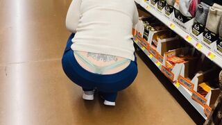 Whale Tail Massive Ass MILF at Walmart
