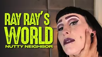 Ray Ray XXX Is dragged into the neighbors house before she humps a pillow, blows a dildo and orgasm