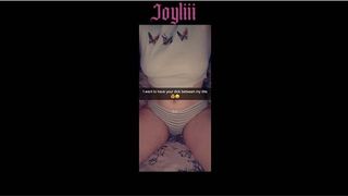 the Next Lucky Stranger gets nudes from home-made model "Joyliii" (snapchat sexting @Joyliii_ph)