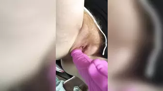 Vibrator pee play