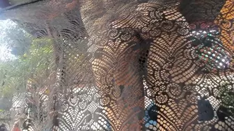 Peppermint Fine Lace Tease