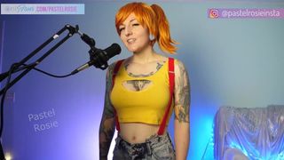SFW ASMR Misty Will Train You to Relax - PASTEL ROSIE Pokemon Cosplay Amateurs Alluring Twitch Streamer