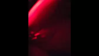 Giant tit skank masterbating and getting poked point of view