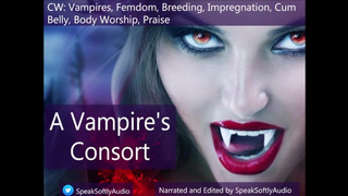 Herm Vampire Fills You With Her Potent Sperm F/A