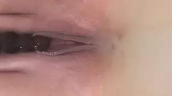 Vibrator fun in the tub