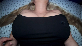 Horny Wifey asks me to Fuck her Massive Natural Breasts. lilysecret