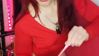 Shyyfxx Beautifull Red-Head Playing with Different Balloons!