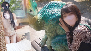 En date i zoologisk have med en amatør barmfagre skønheder ♡ Vildt instinkt bar sex Japansk bj