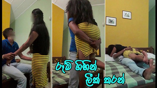 කොල්ලයි කෙල්ලයි පට්ටම ආතල් එකක් ගන්නේ Sri Lankan Teenie Lovers Romantic Fuck and Fingering