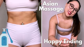 ASMR - Chinese Masseuse Gives You Oily Happy Ending - Kimmy Kalani
