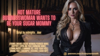 Fine Old Businesswoman Wants To Be Your Sugar Mommy ❘ ASMR Audio Roleplay