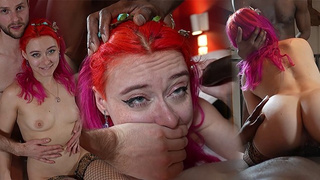 Our friend Maxime Horns caught us while his gf Noochka turns us on as soon as she wakes up!!
