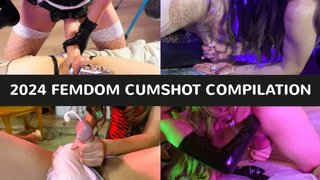 2024 Femdom Cumshots Mix of