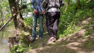 Mother-in-law risks being seen in public park