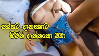 අනේ මෝඩයෝ මගේ කොන්ඩෙත් ගෑවනේ Sweet Skank Cheating Her Guy With her Best Friend - Sri Lanka