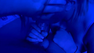 Barely Legal Lady Gives Ball Draining Oral sex