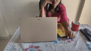 18 year attractive teem bhabhi drilled by office hubby Desi teenie sex