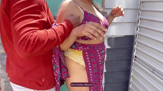Indian Housewife Cheating with Neighbor - Slow Dance - Lip Lock Kissing