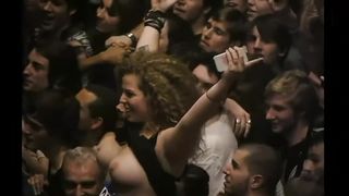 grope tits at concert encoxada chikan touch ass