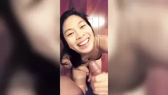 Asian Slut Gets Facial !!