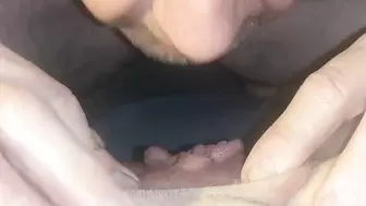 Me eating my wifes wet pussy