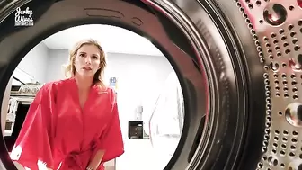 Fucking my Step Mom in the Booty while she is Stuck in the Dryer - Cory Chase