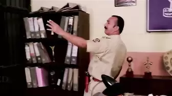 Blackmailer Policeman Mounts Bhabhi Indian Film Hindi